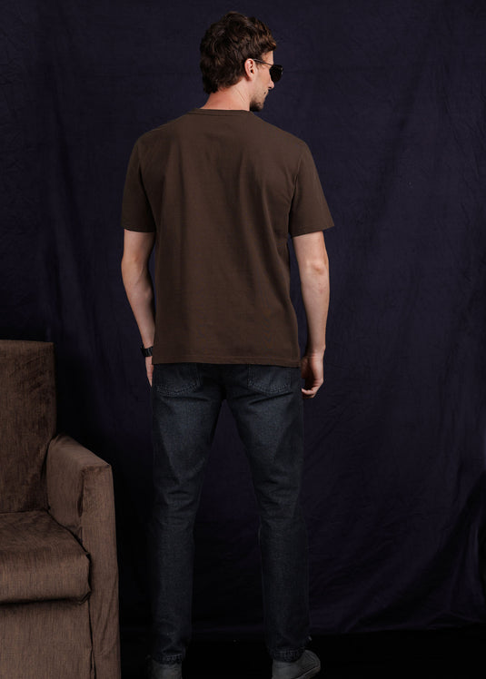 Casual Wear V-Neck T-Shirt