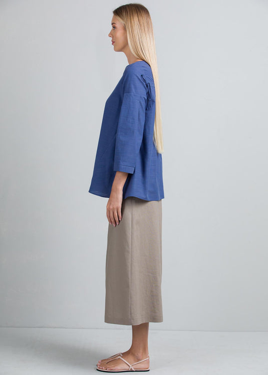 Casual Wear Double Pkt Check L/S Shirt