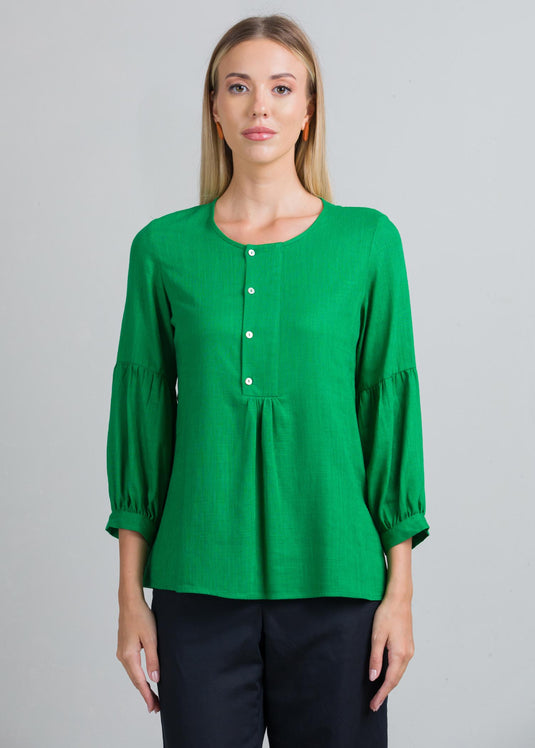Sleeve detail blouse