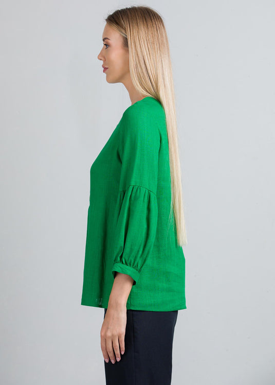 Sleeve detail blouse