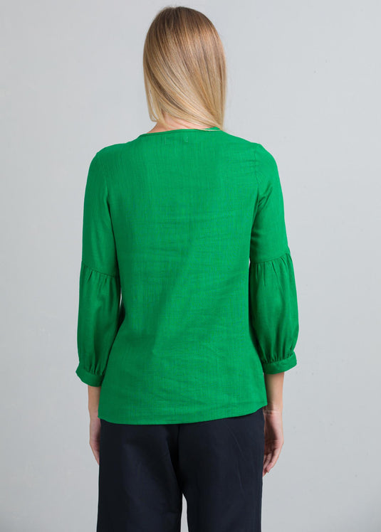 Sleeve detail blouse