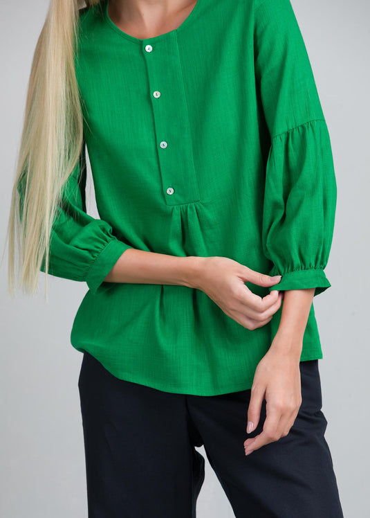 Sleeve detail blouse