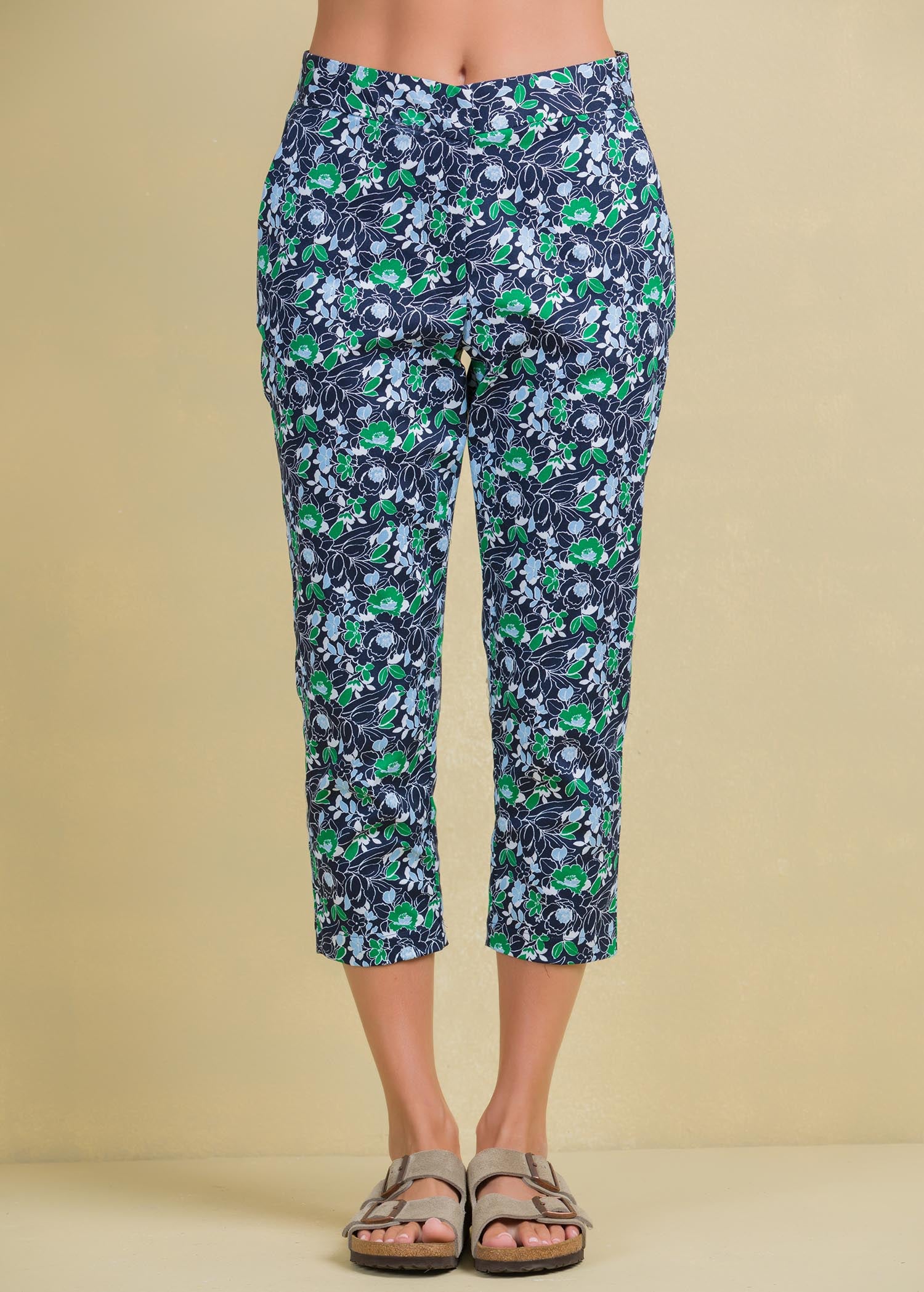 Printed crop pant