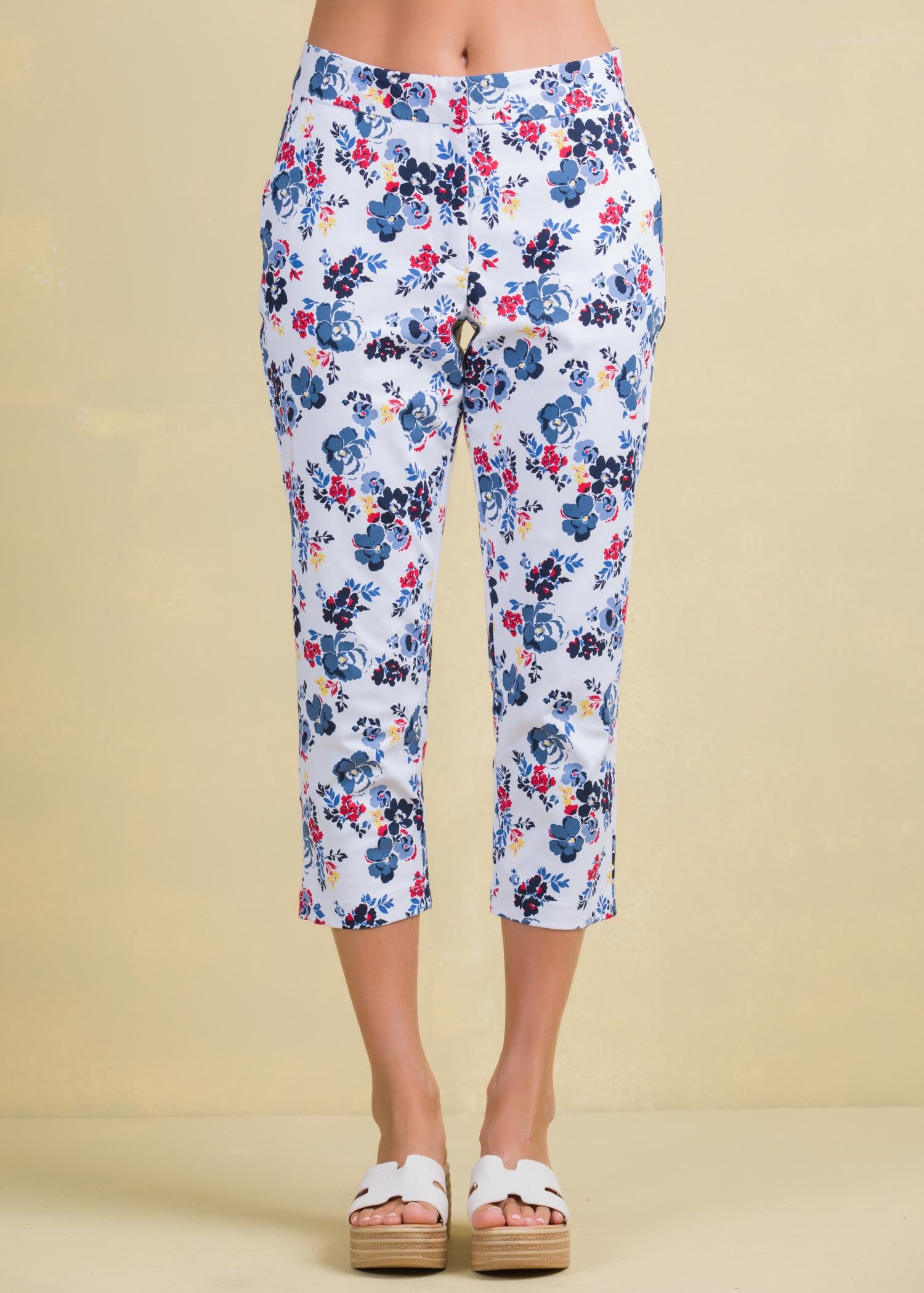 Printed crop pant