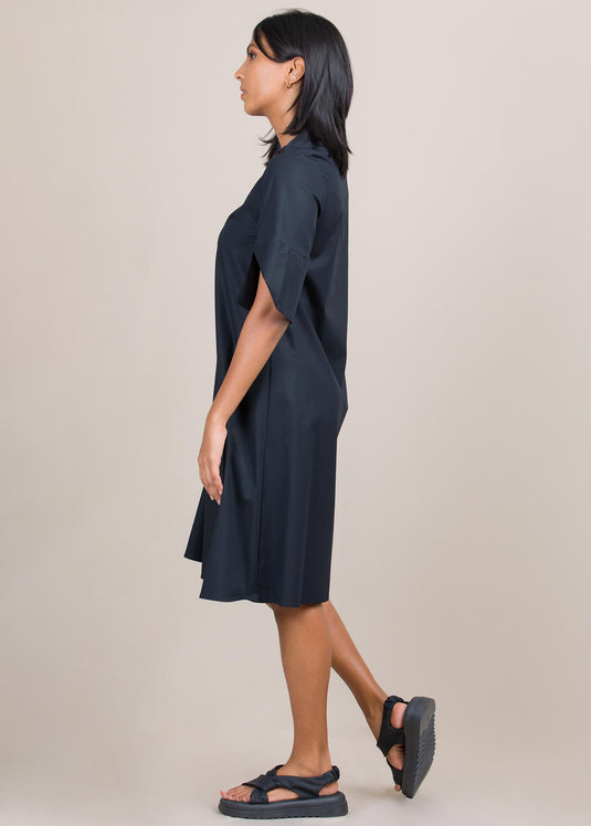 Dress with cuff detail