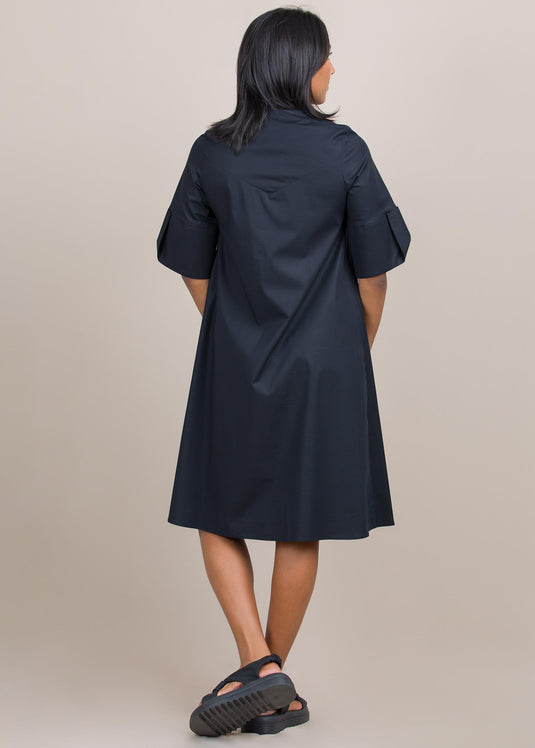 Dress with cuff detail