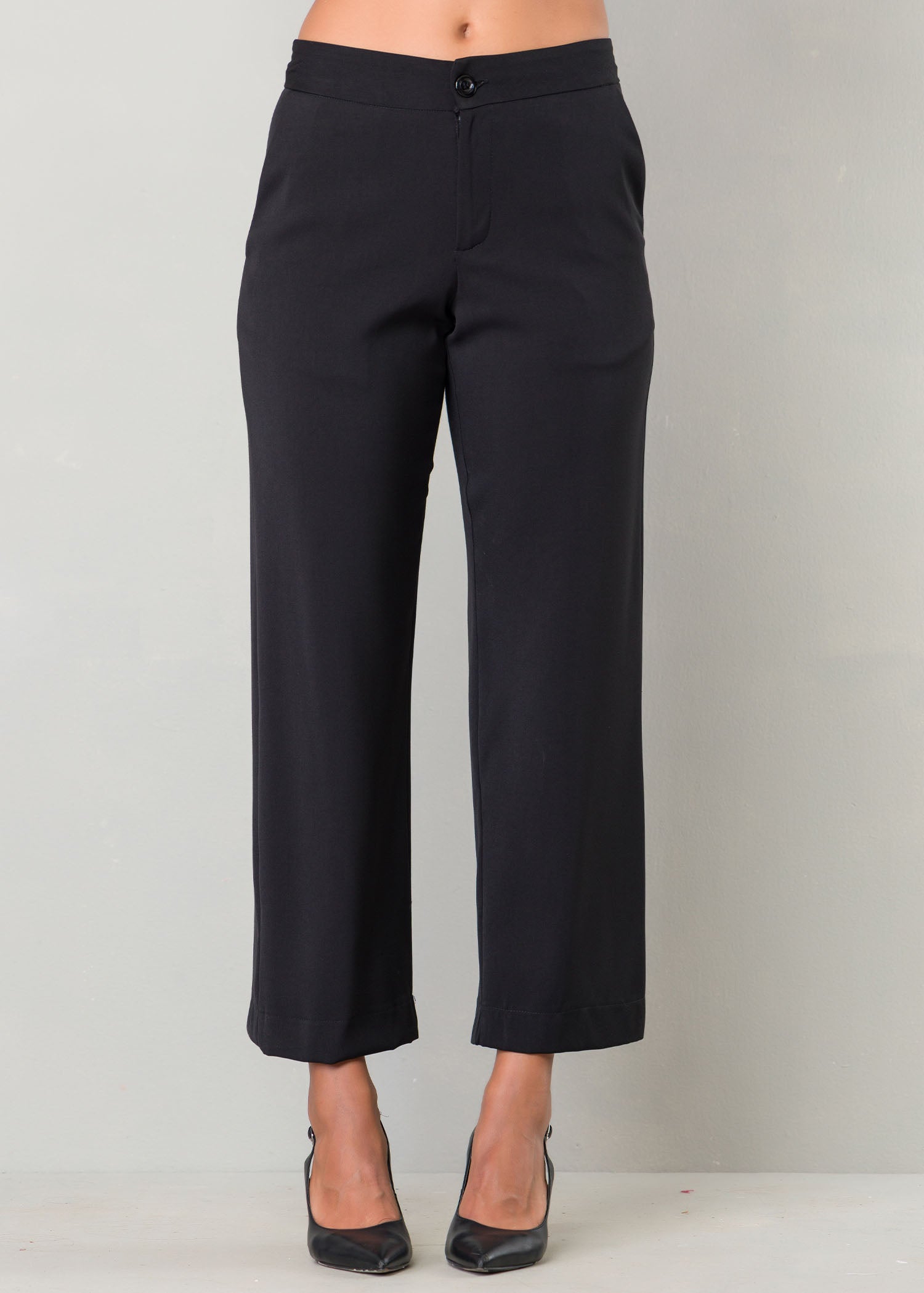 Straight leg tailored pant