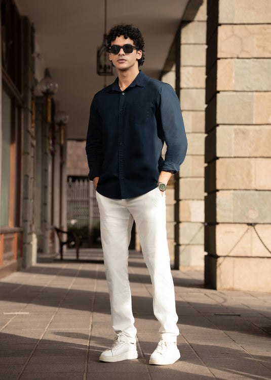 Mens Regular Fit L/S Shirt