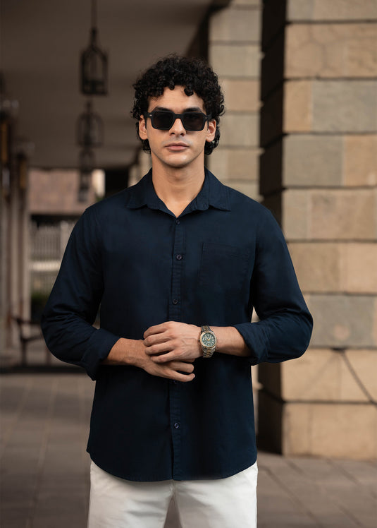 Mens Regular Fit L/S Shirt