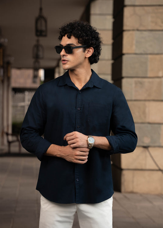 Mens Regular Fit L/S Shirt