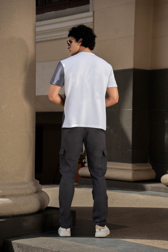 Detailed Crew Neck T-shirt