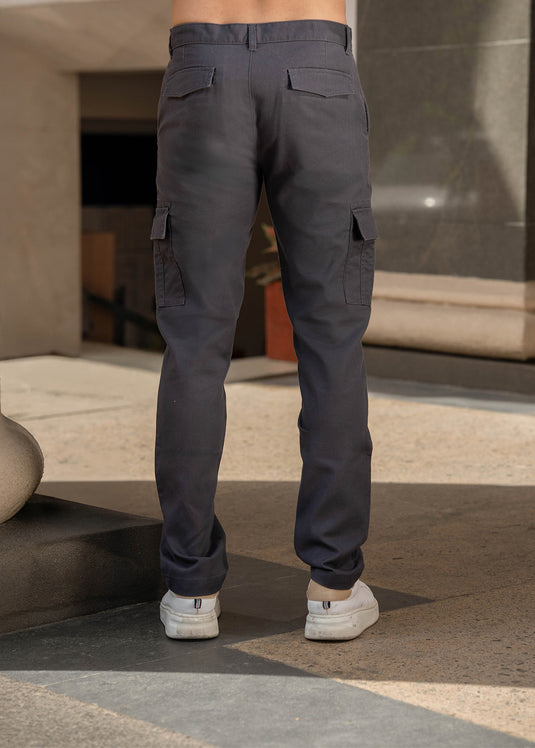 Mens Straight Hem Cargo Pant