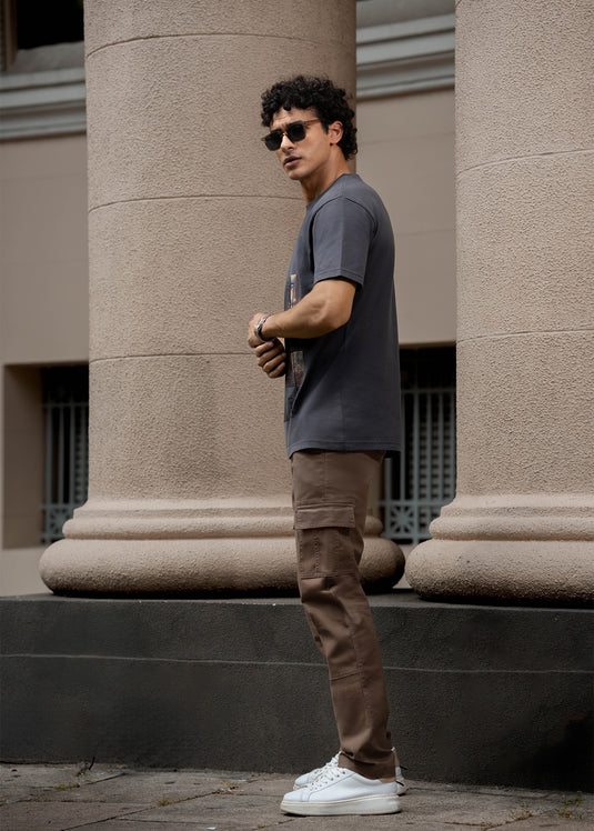 Graphic Printed Crew Neck T-shirt