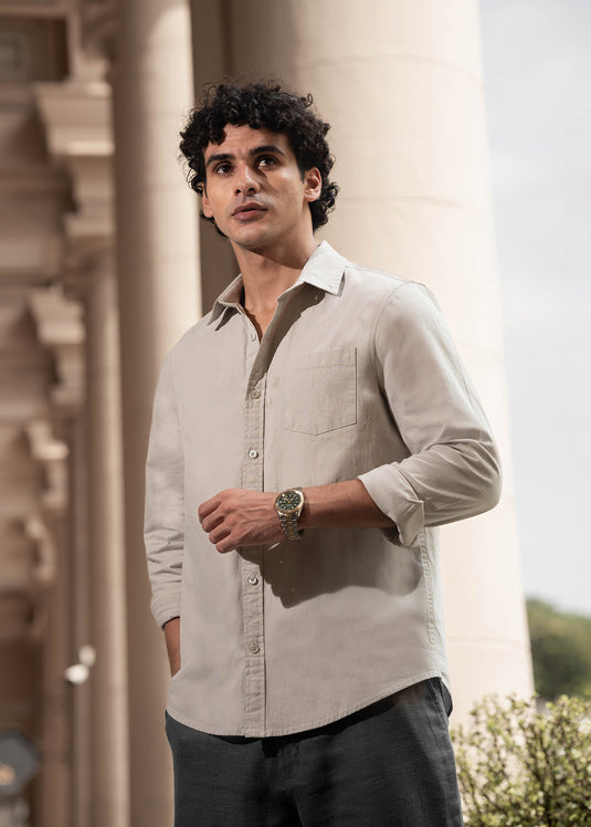 Mens Regular Fit L/S Shirt