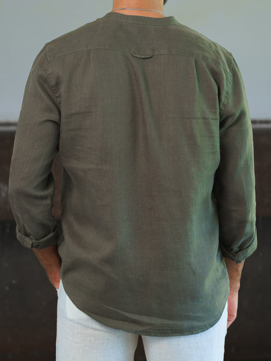 Linen Wong Long Sleeve Shirt