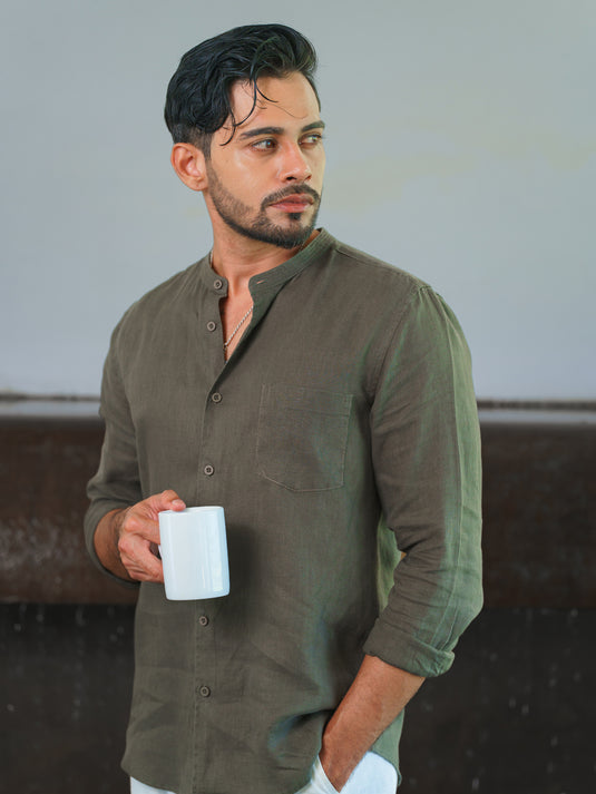 Linen Wong Long Sleeve Shirt