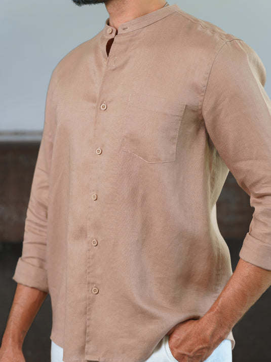 Linen Wong Long Sleeve Shirt