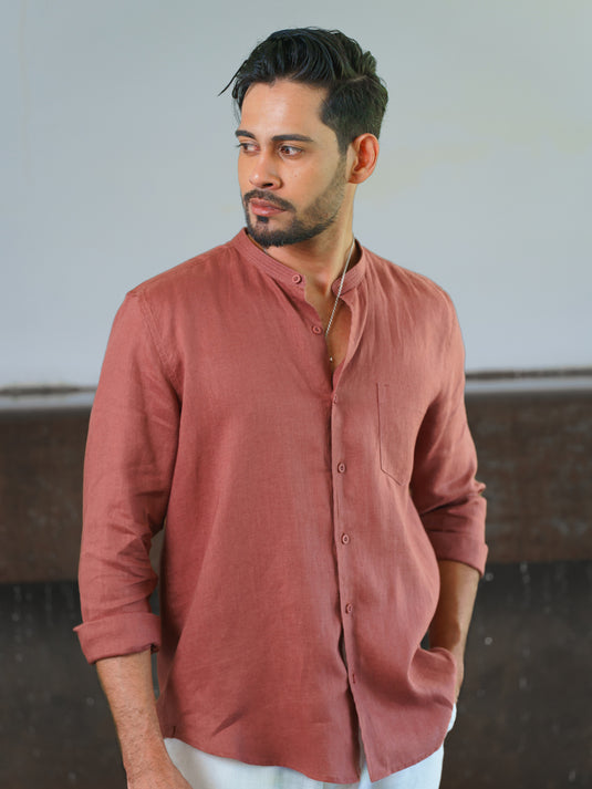 Linen Wong Long Sleeve Shirt
