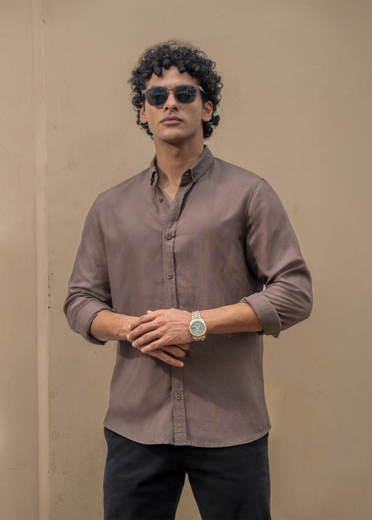 Casual Wear Button Down  L/S Shirt