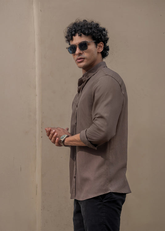 Casual Wear Button Down  L/S Shirt