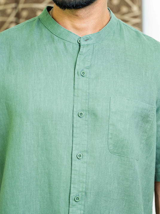 Linen Tyler Short Sleeve Shirt