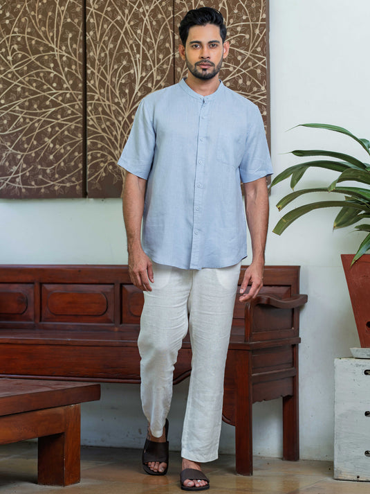 Linen Tyler Short Sleeve Shirt
