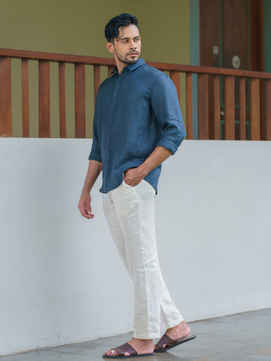 Linen Nemo Long Sleeve Shirt