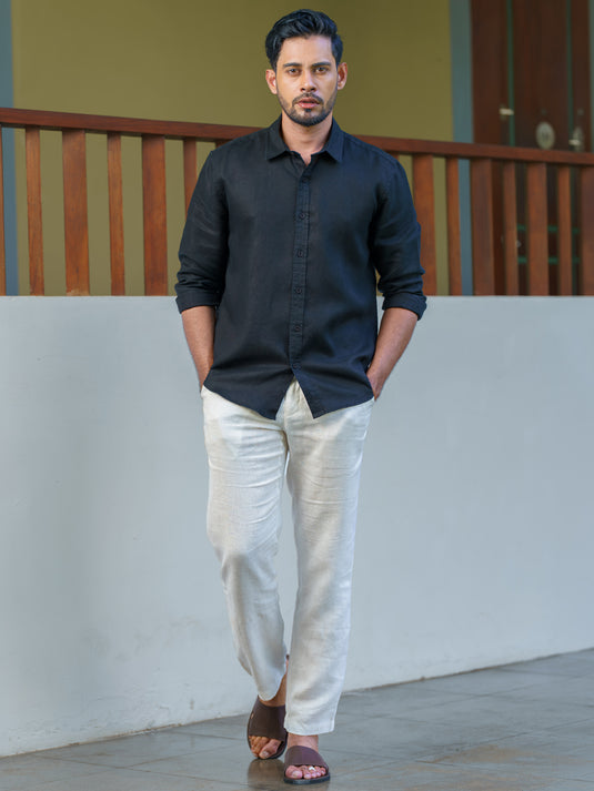 Linen Nemo Long Sleeve Shirt