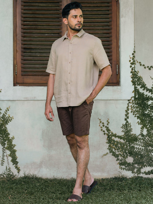 Linen Frank Short Sleeve Shirt