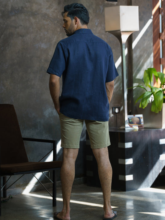 Linen Padini Short Sleeve Shirt