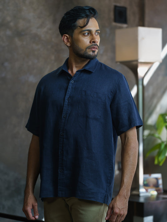 Linen Padini Short Sleeve Shirt