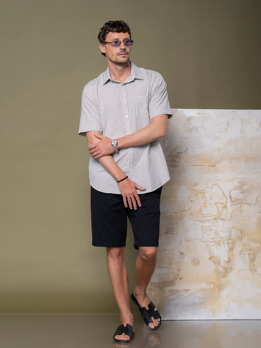 Casual Wear Short Sleeve Shirt