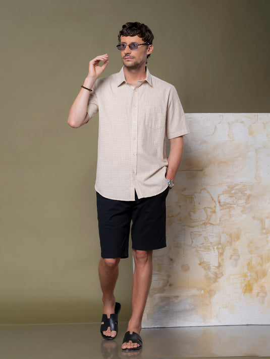 Casual Wear Short Sleeve Shirt