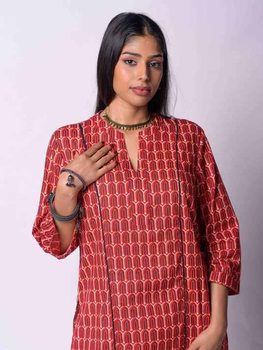 Long Length Basic Kurtha Top
