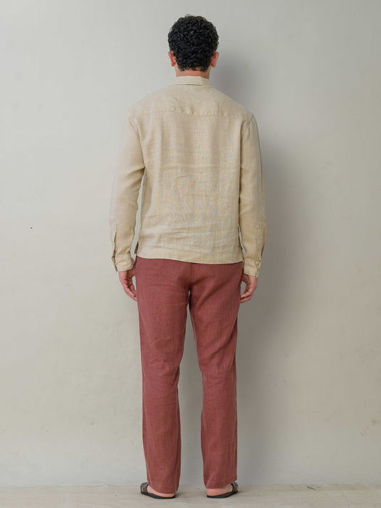 Linen Popover Shirt