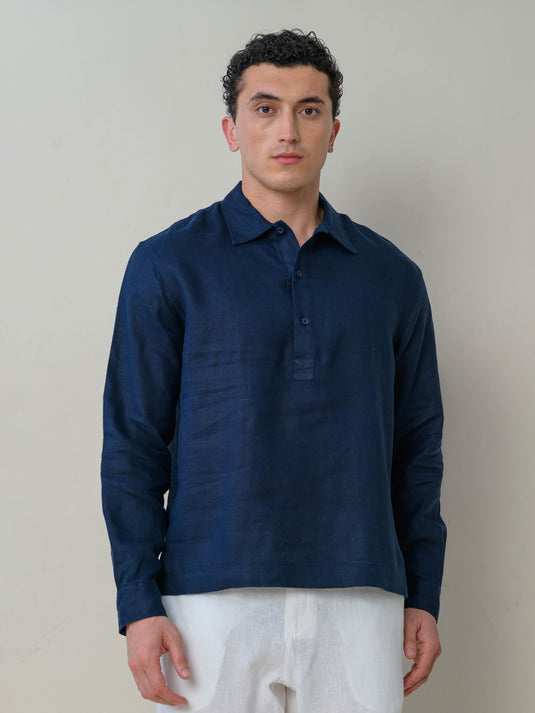 Linen Popover Shirt