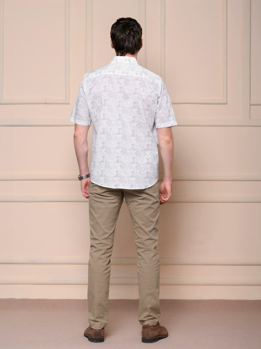 Casual Wear Printed Short Sleeve Shirt