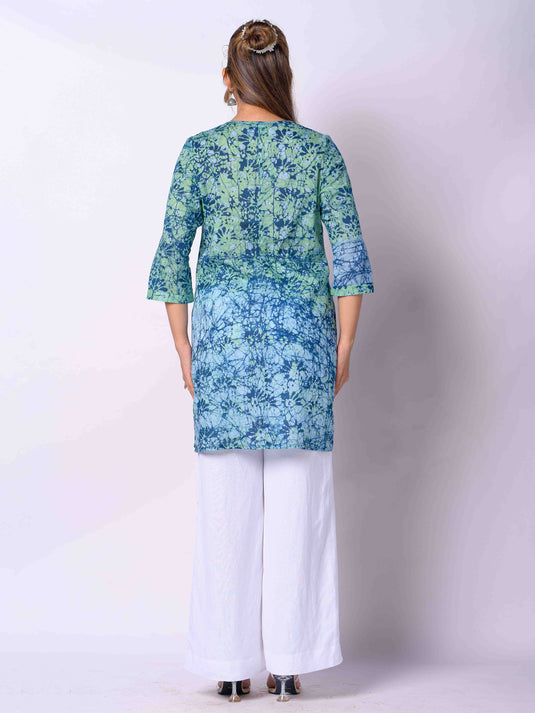 Batik Basic Short Kurtha