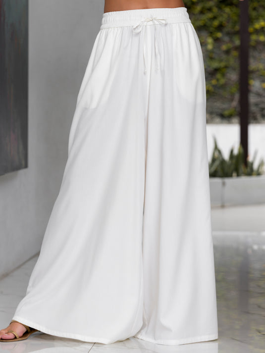 Flared high waisted pant