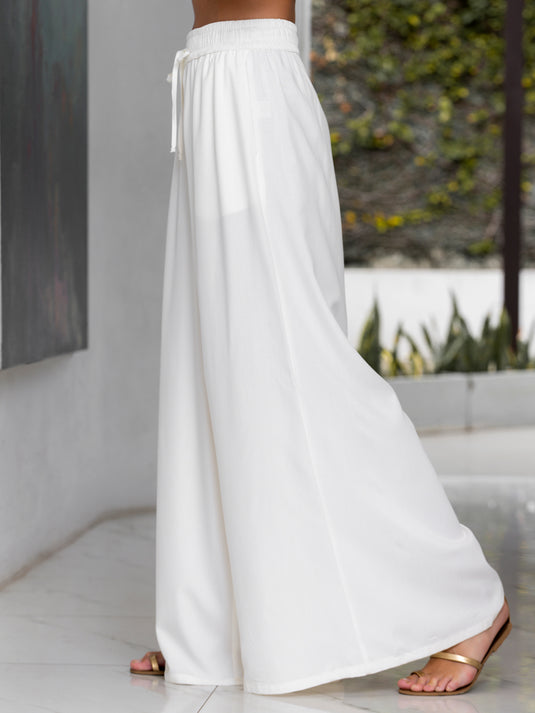 Flared high waisted pant