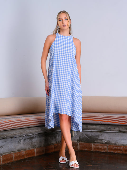 Sleeveless midi dress