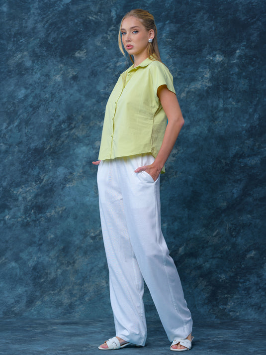 Basic button down blouse