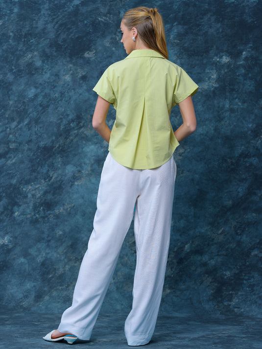 Basic button down blouse