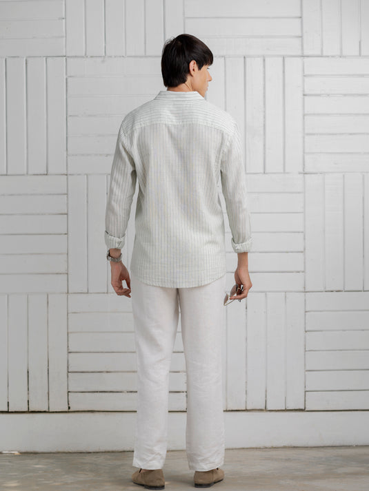 Casual regular L/S shirt