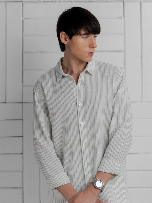 Casual regular L/S shirt