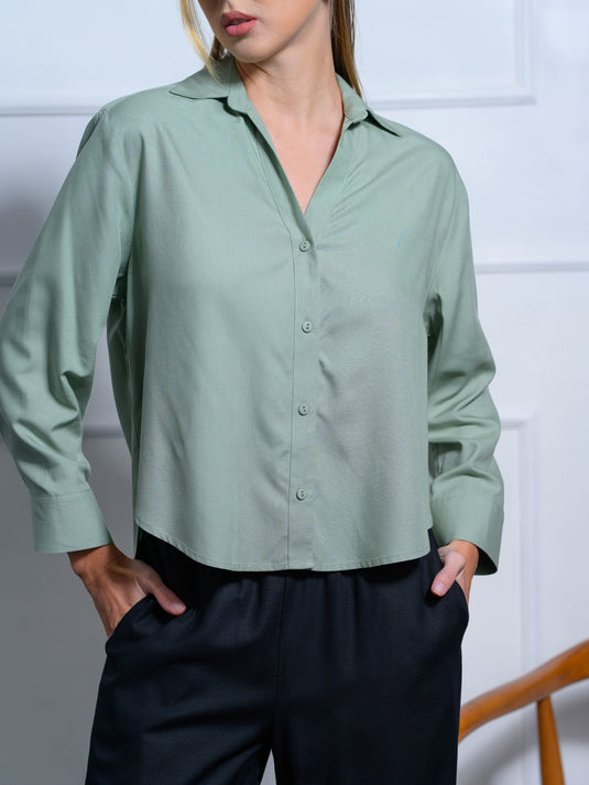 Basic button down blouse
