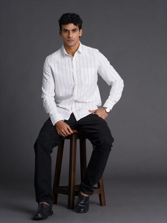 Casual Wear Long Sleeve Oxford Shirt