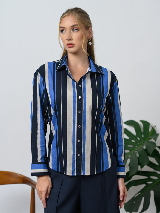 Basic stripe shirt