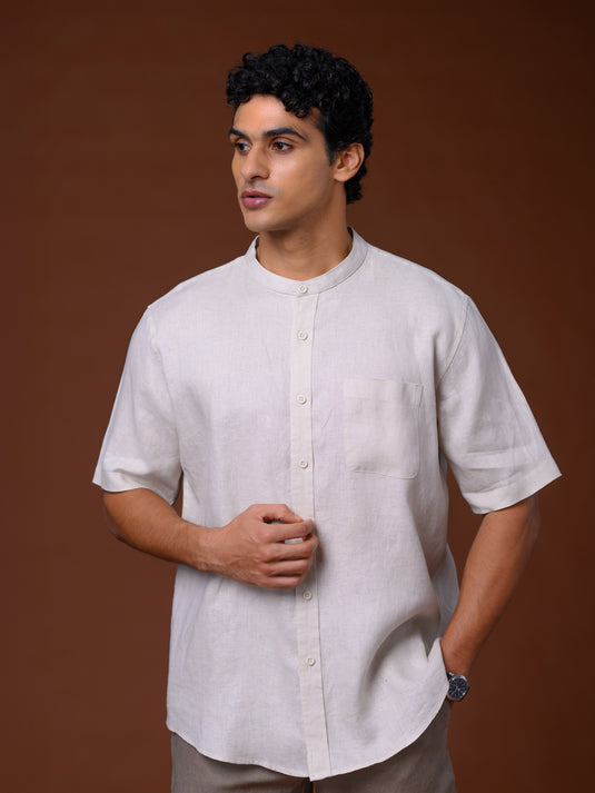 Linen Tyler Short Sleeve Shirt