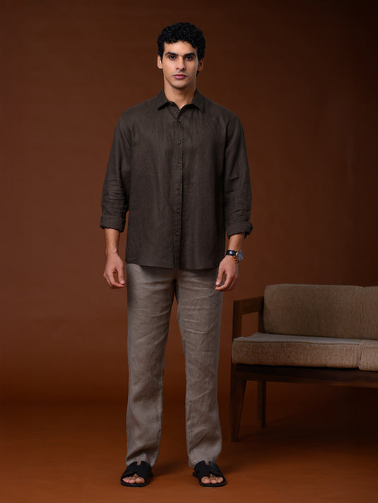 Linen Nemo Long Sleeve Shirt
